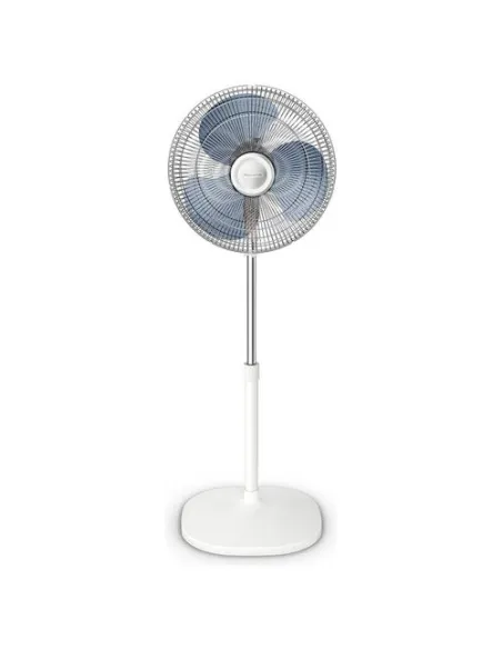 Ventilatore Rowenta 4100000623 ESSENTIAL + Vu4410 Bianco e Silver