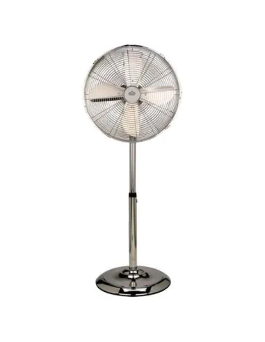 Ventilatore Dcg VE9090 Piantana Metal Crome