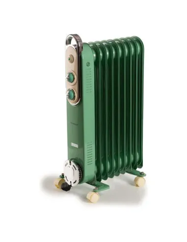 Radiatore Ariete 00B825104AR0 VINTAGE 9 elementi Green e Cream