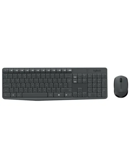 Tastiera e mouse Logitech 920 007913 MK SERIES Mk235 Black