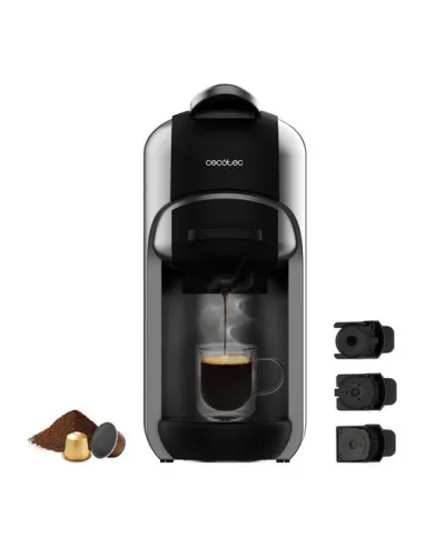 Macchina caffè Cecotec 00648 FREESTYLE Compact Black e Grey
