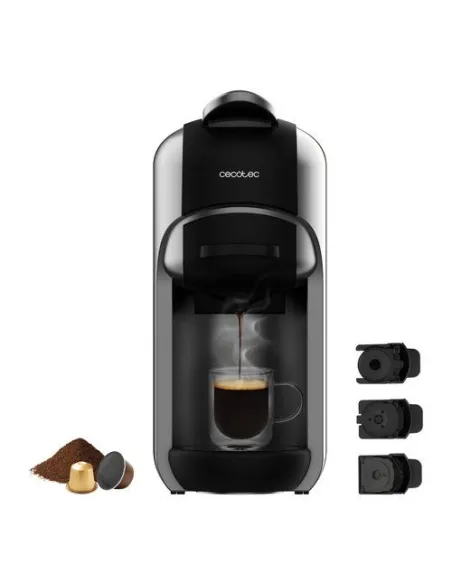 Macchina caffè Cecotec 00648 FREESTYLE Compact Black e Grey