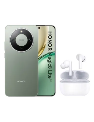 Smartphone Honor 788979 MAGIC8 LITE Bundle Buds X7 Lite Tim Forest gre