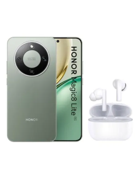Smartphone Honor 788979 MAGIC8 LITE Bundle Buds X7 Lite Tim Forest gre