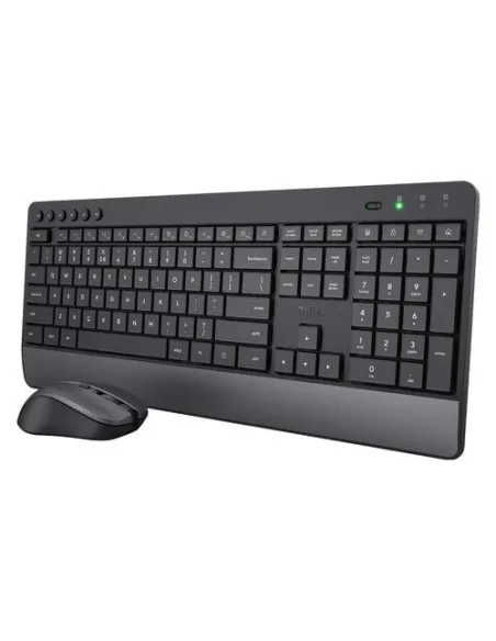 Tastiera e mouse Trust 24530 TREZO Black e Gray