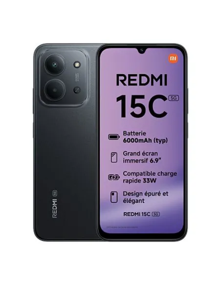 Smartphone Xiaomi REDMI 15C Midnight black