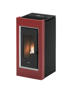 Stufa pellet Cadel 7022072 PRINCE 11 Rosso