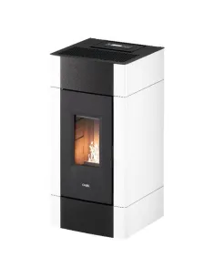 Stufa pellet Cadel 7025033 CRISTAL 9 T1 White