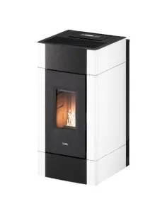 Stufa pellet Cadel 7025036 CRISTAL Plus 9 White
