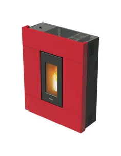 Stufa pellet Pegaso 7019031 TABLA 7 Slim Rosso