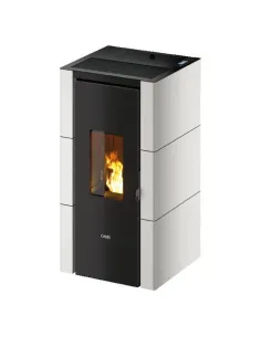 Stufa pellet Cadel 7025042 CRISTAL 7 T2 White