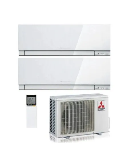 Condizionatore dual Mitsubishi KIRIGAMINE Multisplit Zen Bianco