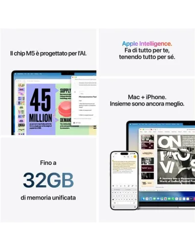 Apple MacBook Air 15" M5 chip 10‑core CPU 10‑core GPU, 24GB, 1TB SSD