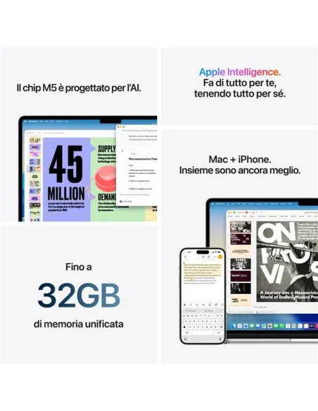 Apple MacBook Air 15" M5 chip 10‑core CPU 10‑core GPU, 24GB, 1TB SSD