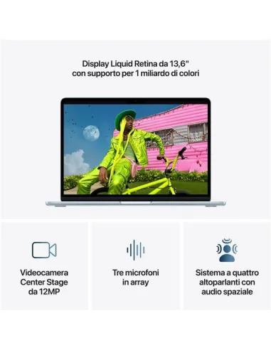 Apple MacBook Air 13" M5 chip 10‑core CPU 8‑core GPU, 16GB, 512GB SSD