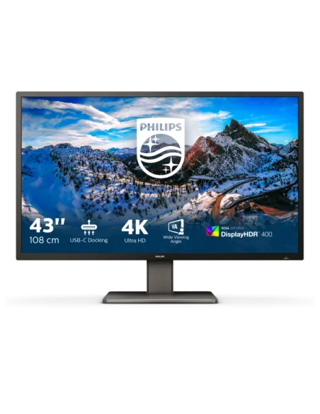 Philips P Line 439P1/00 Monitor PC 108 cm (42.5") 3840 x 2160 Pixel