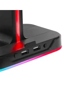 GAMING HEADPHONE STAND PS RGB BLACK 2