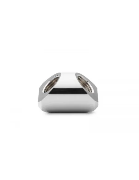 EK Water Blocks EK-Quantum Torque Adapter 90 Grad G1/4 Zoll IG auf G1/4 Zoll IG - Nickel