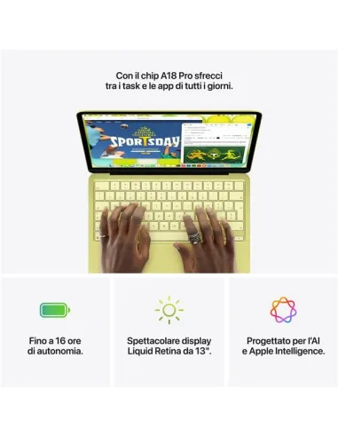 Apple MacBook Neo 2026 13" A18 Pro 6C/5G 8/512GB Citrus MHFE4T/A