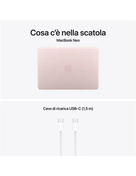 Apple MacBook Neo 2026 13" A18 Pro 6C/5G 8/512GB Blush MHFJ4T/A