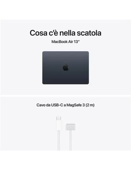 Apple MacBook Air 2026 13" M5 10C/10G 16/1TB Midnight MDHF4T/A