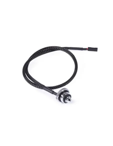 Alphacool Eiszapfen Temperatursensor flach G1/4 - chrome
