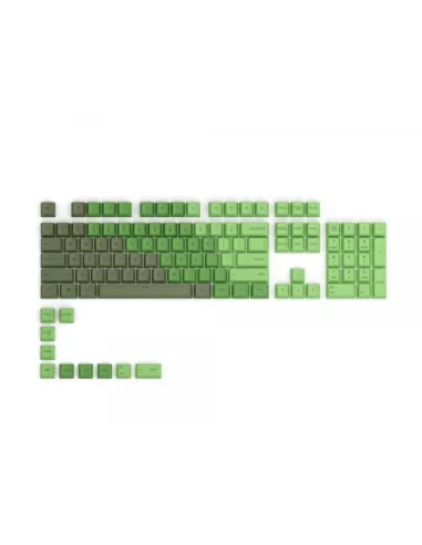 Glorious GPBT Keycaps - 115 PBT Tastenkappen, ISO, DE-Layout, Olive
