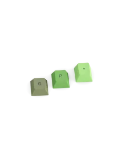 Glorious GPBT Keycaps - 115 PBT Tastenkappen, ISO, DE-Layout, Olive 2