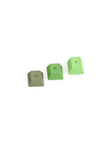 Glorious GPBT Keycaps - 115 PBT Tastenkappen, ISO, DE-Layout, Olive