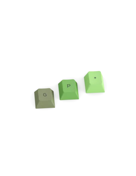 Glorious GPBT Keycaps - 115 PBT Tastenkappen, ISO, DE-Layout, Olive