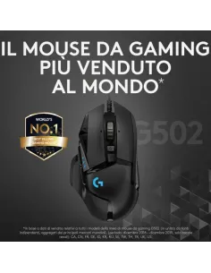 Logitech G502 Hero Gaming Maus - schwarz 2