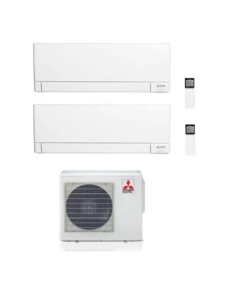 Condizionatore dual Mitsubishi PLUS Msz Ay White