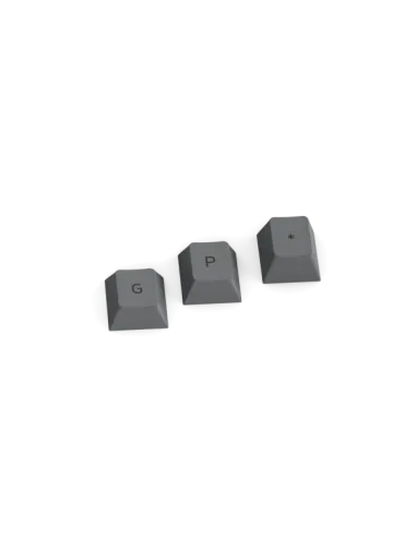 Glorious GPBT Keycaps - 115 PBT Tastenkappen, ISO, DE-Layout, Black Ash