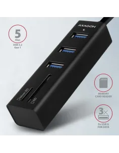 Axagon HMA-CR3A replicatore di porte e docking station per laptop 2