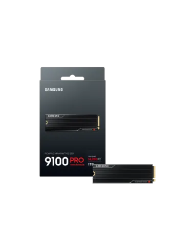 Samsung 9100 PRO Series NVMe SSD, PCIe 5.0 M.2 Typ 2280 mit Kühlkörper - 1 TB