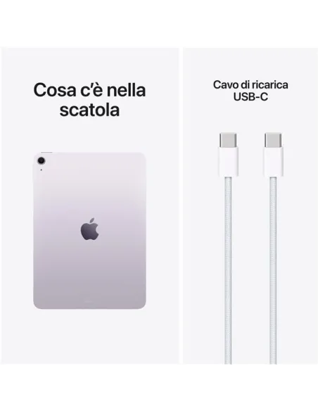 Apple iPad Air 2026 8Gen 11" 128GB M4 Purple ITA MH344TY/A