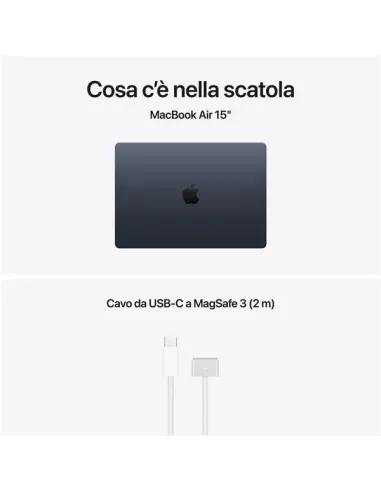 Apple MacBook Air 2026 15" M5 10C/10G 16/1TB Midnight MDVK4T/A