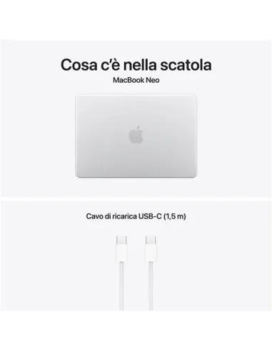 Apple MacBook Neo 2026 13" A18 Pro 6C/5G 8/256GB Silver MHFA4T/A