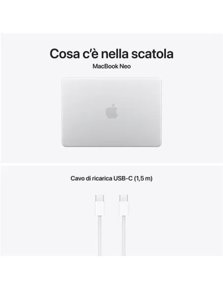 Apple MacBook Neo 2026 13" A18 Pro 6C/5G 8/256GB Silver MHFA4T/A