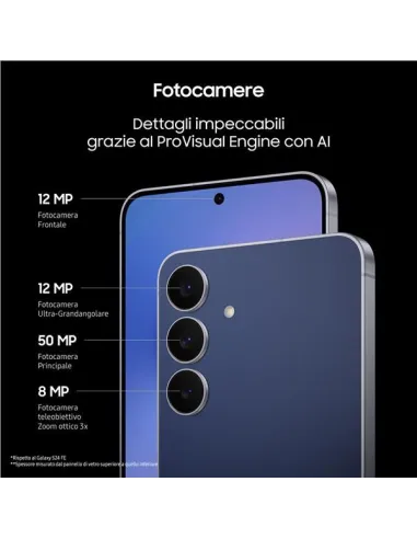 Samsung SM-S731 S25 FE 8+256GB 6.7" 5G Navy ITA