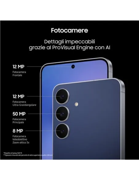 Samsung SM-S731 S25 FE 8+256GB 6.7" 5G Navy ITA