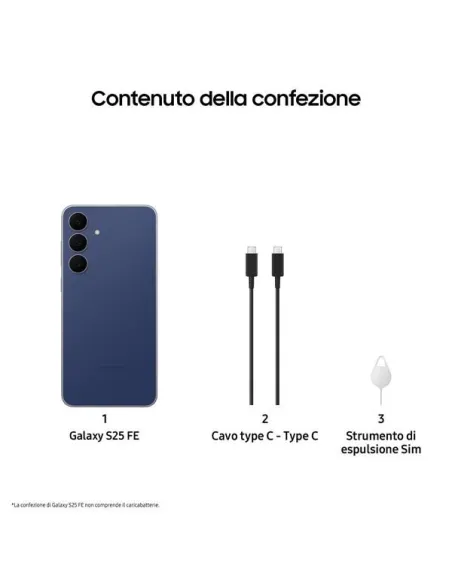 Samsung SM-S731 S25 FE 8+256GB 6.7" 5G Navy ITA