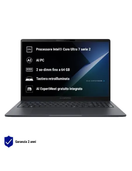 ASUS ExpertBook B3 B3605CCA-MB0062X Intel Core Ultra 5 225H Computer