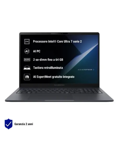 ASUS ExpertBook B3 B3605CCA-MB0062X Intel Core Ultra 5 225H Computer
