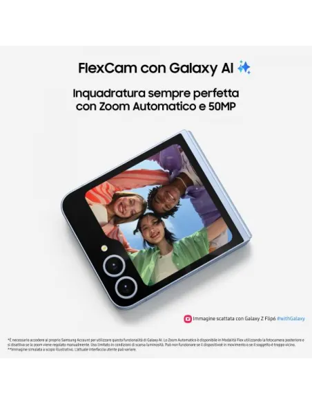 Samsung SM-F741B Z Flip 6 12+512GB 3.4"/6.7" 5G Mint ITA