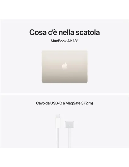 Apple MacBook Air 2026 13" M5 10C/8G 16/512GB Starlight MDHA4T/A