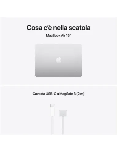 Apple MacBook Air 2026 15" M5 10C/10G 16/1TB Silver MDVA4T/A
