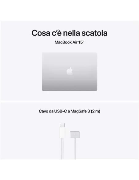 Apple MacBook Air 2026 15" M5 10C/10G 16/1TB Silver MDVA4T/A