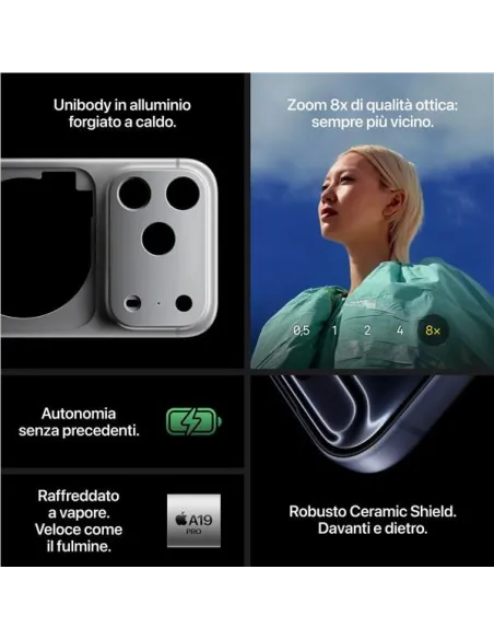 Apple iPhone 17 Pro Max 512GB 6,9" Cosmic Orange ITA MFYT4QL/A