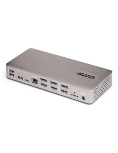 StarTech.com Docking Station USB4 per Tre Monitor, Dock USB-C Multi